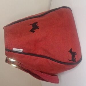 Maddie Deluxe Scottie Dog Print Carrier/Purse/Tote/Crossbody canvas bag